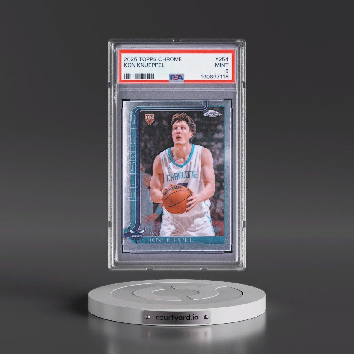 2025 Topps Chrome #254 Kon Knueppel (PSA 9 MINT)