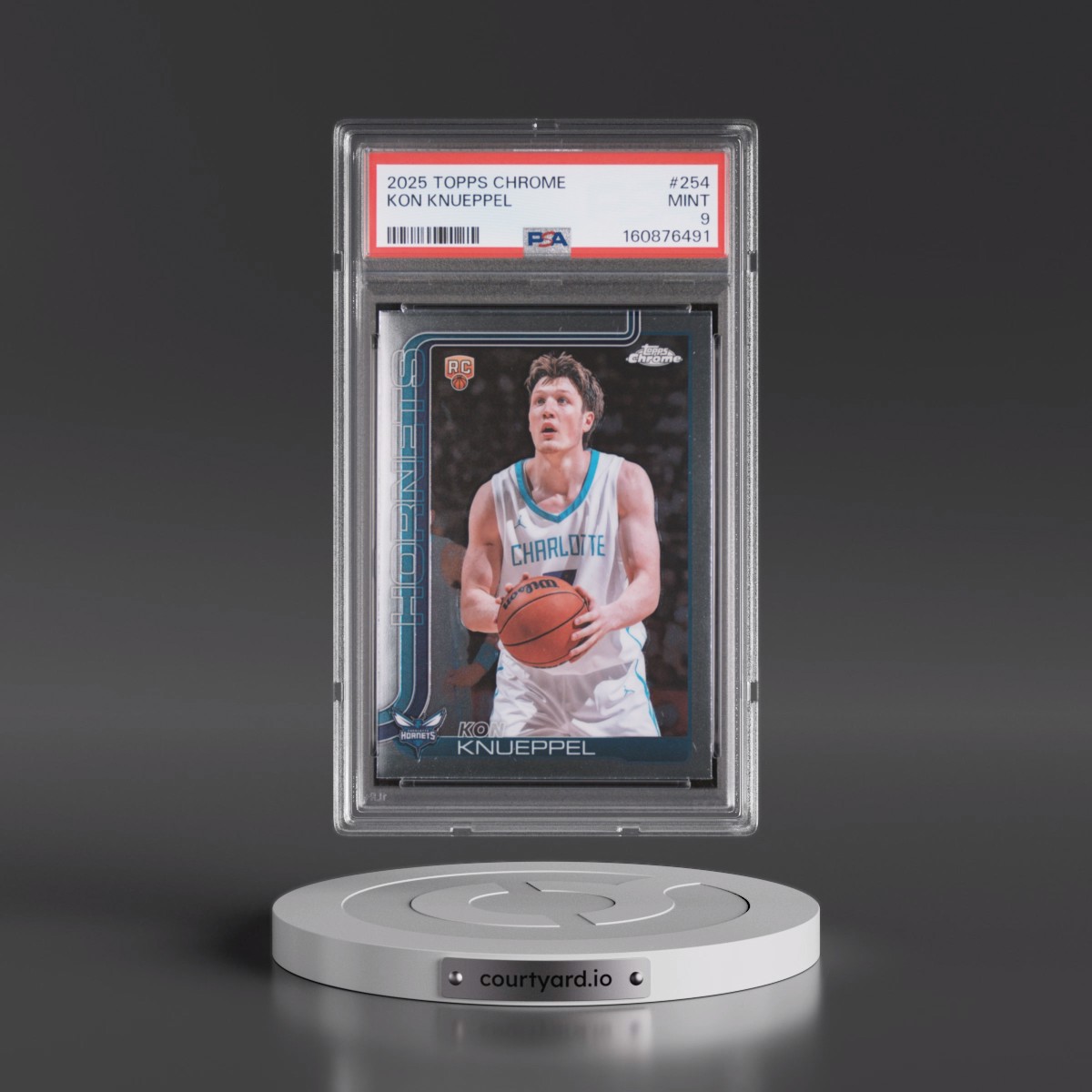 2025 Topps Chrome #254 Kon Knueppel (PSA 9 MINT)