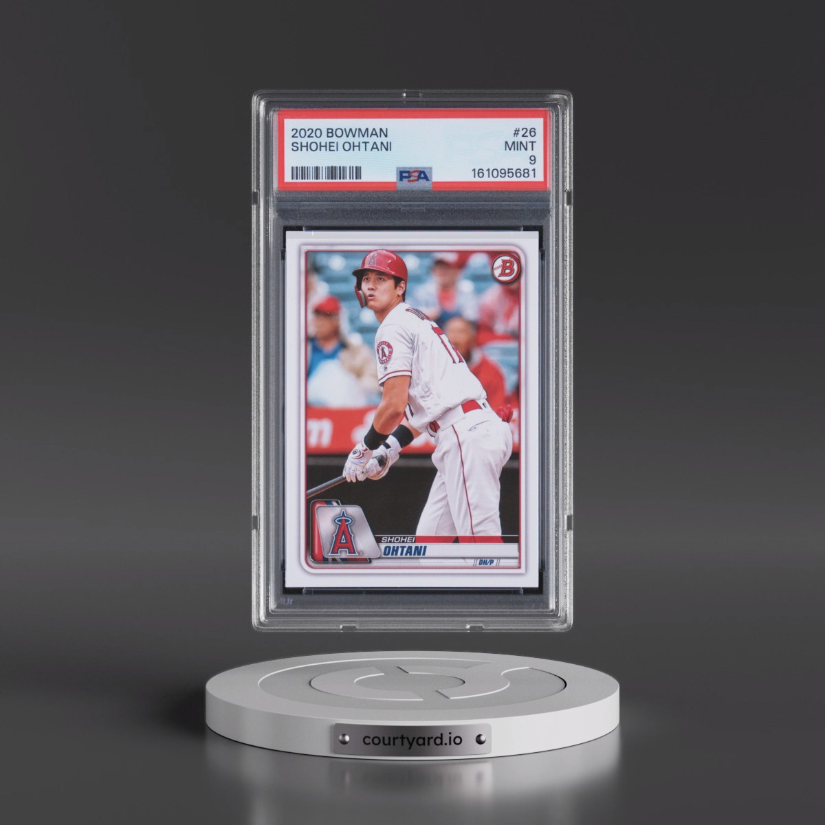 2020 Bowman #26 Shohei Ohtani (PSA 9 MINT)