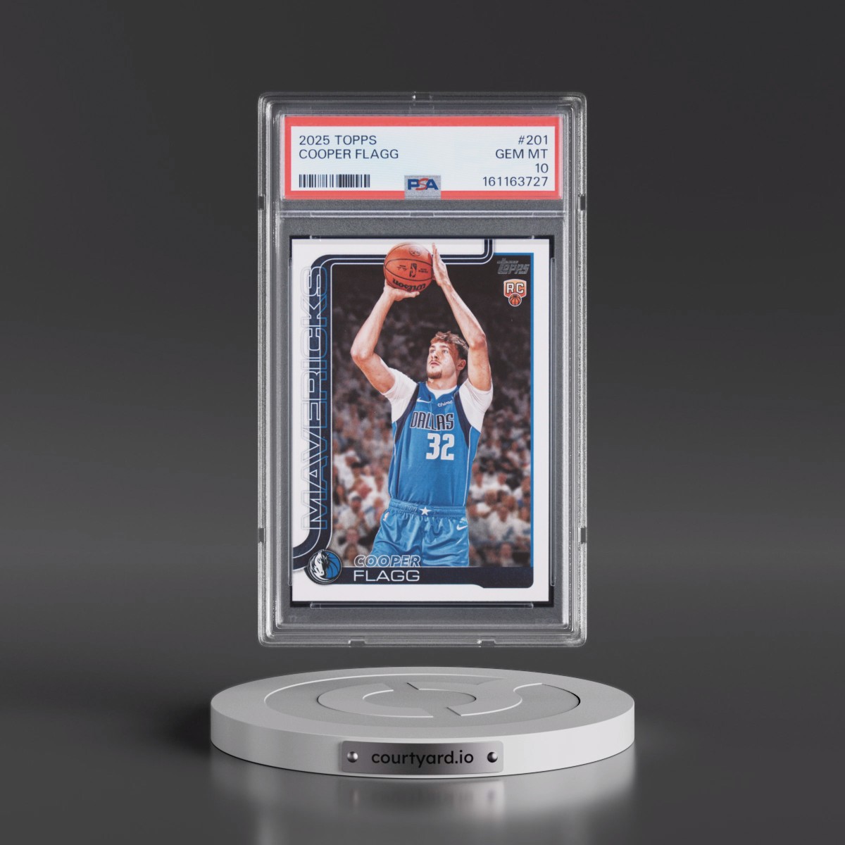 2025 Topps #201 Cooper Flagg (PSA 10 GEM MINT)