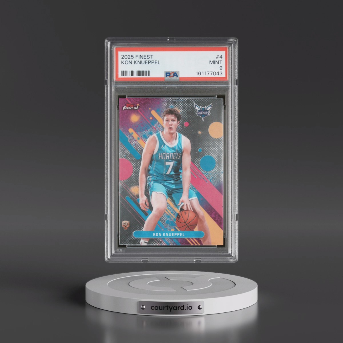 2025 Topps Finest #4 Kon Knueppel (PSA 9 MINT)