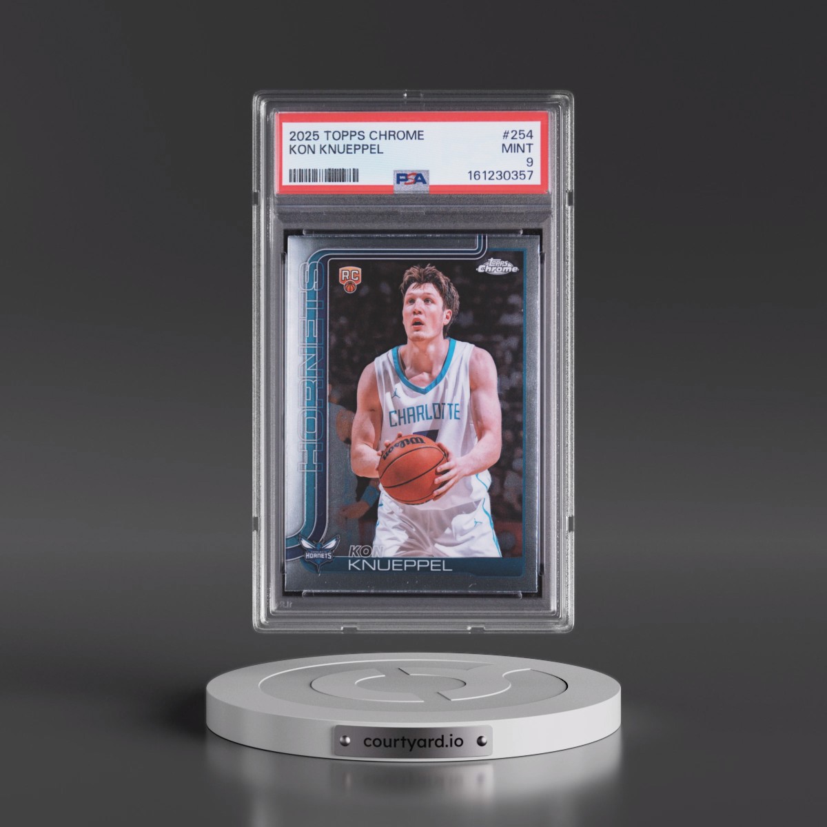 2025 Topps Chrome #254 Kon Knueppel (PSA 9 MINT)