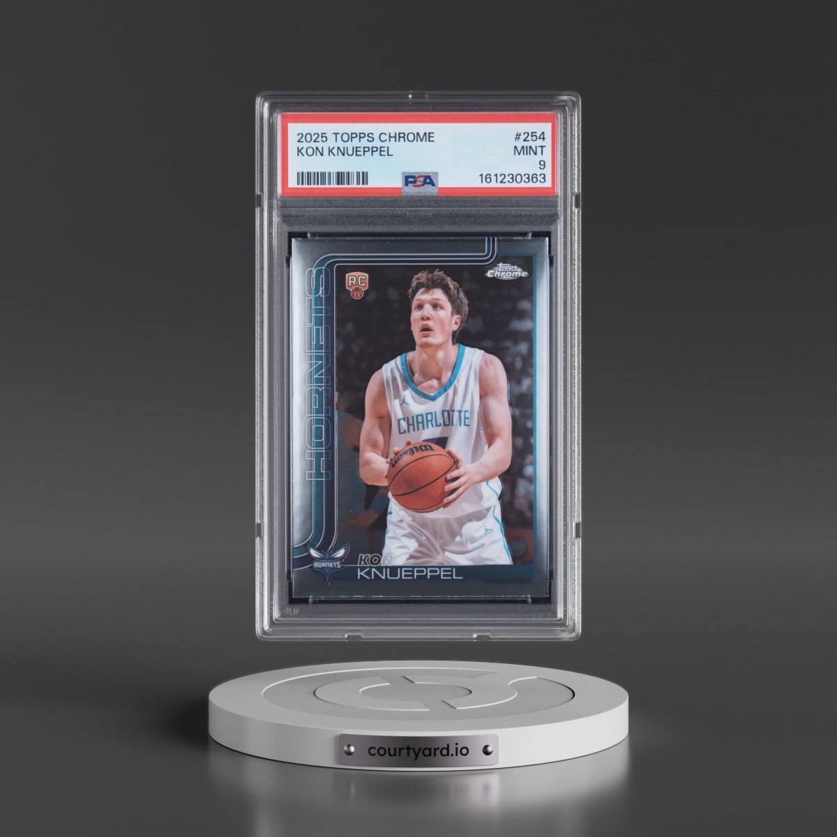 2025 Topps Chrome #254 Kon Knueppel (PSA 9 MINT)