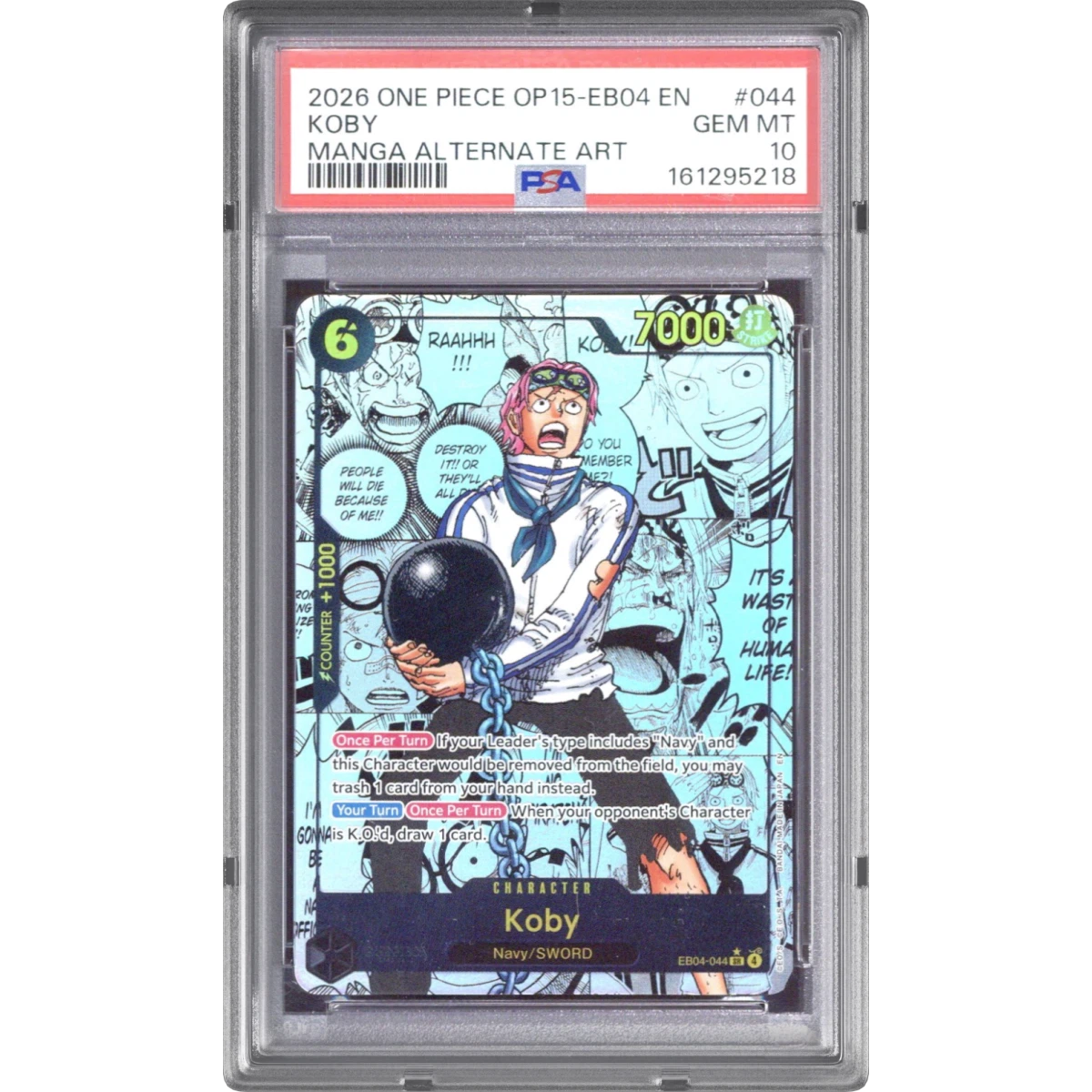 Koby card artwork