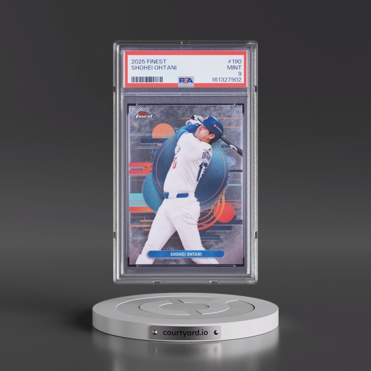 2025 Topps Finest Shohei Ohtani #190 PSA 9