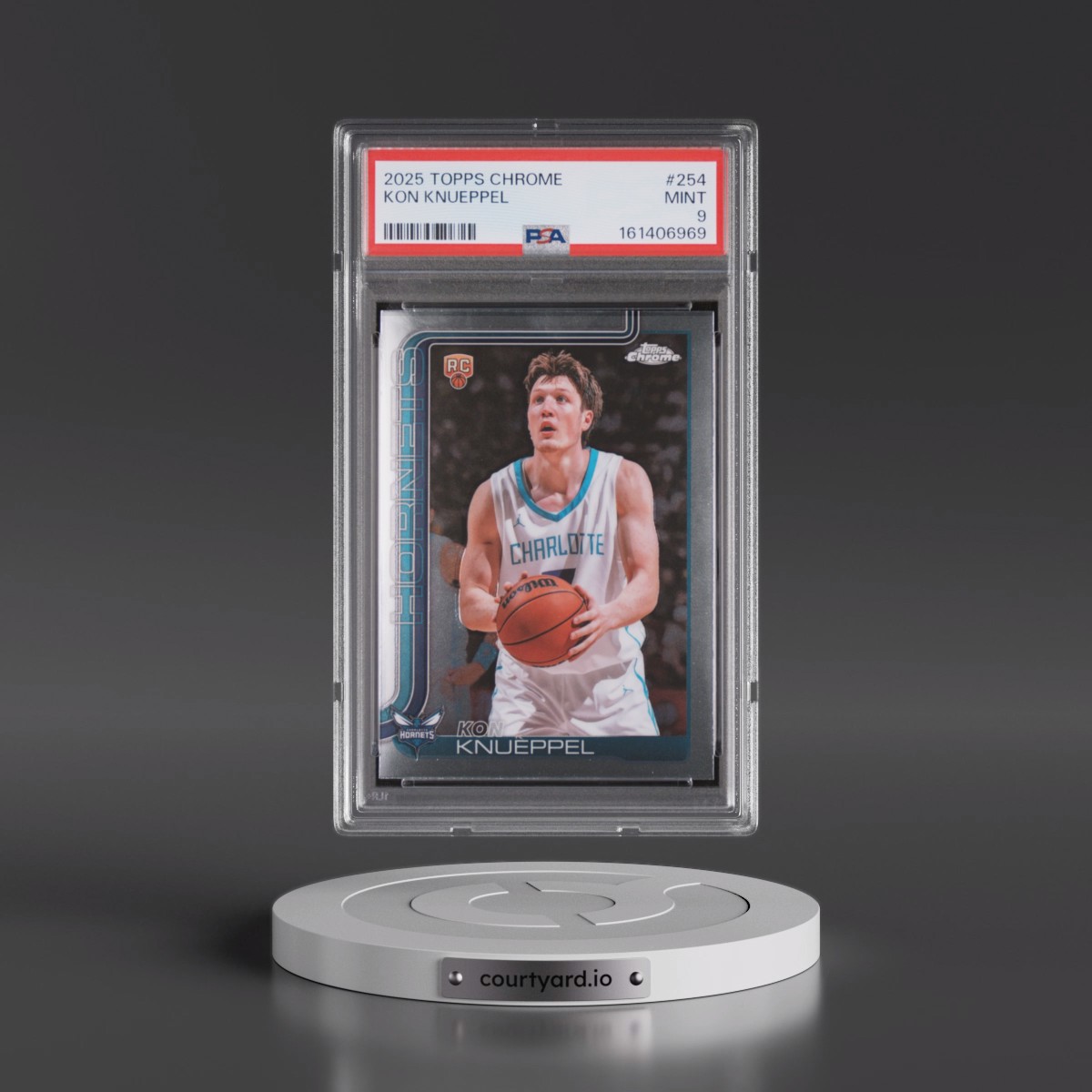 2025 Topps Chrome #254 Kon Knueppel (PSA 9 MINT)