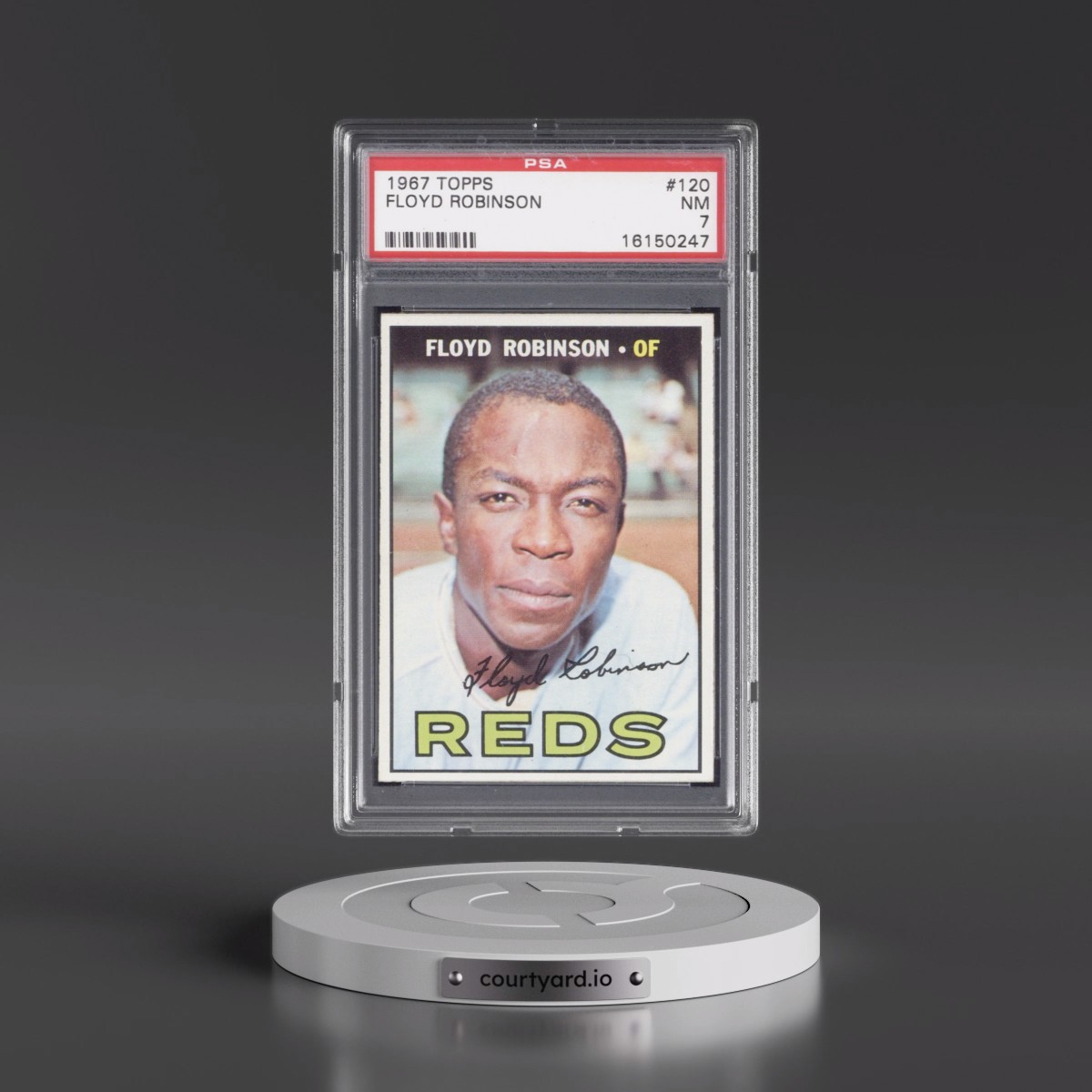 1967 Topps #120 Floyd Robinson (PSA 7 NM)