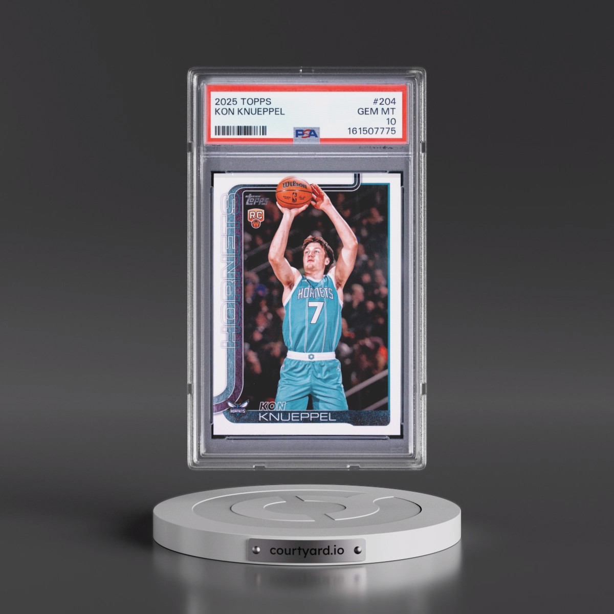 2025 Topps #204 Kon Knueppel (PSA 10 GEM MINT)