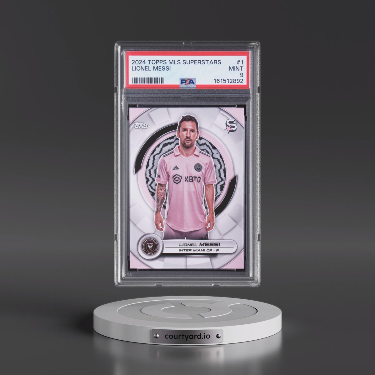 2024 Topps MLS Superstars #1 Lionel Messi (PSA 9 MINT)
