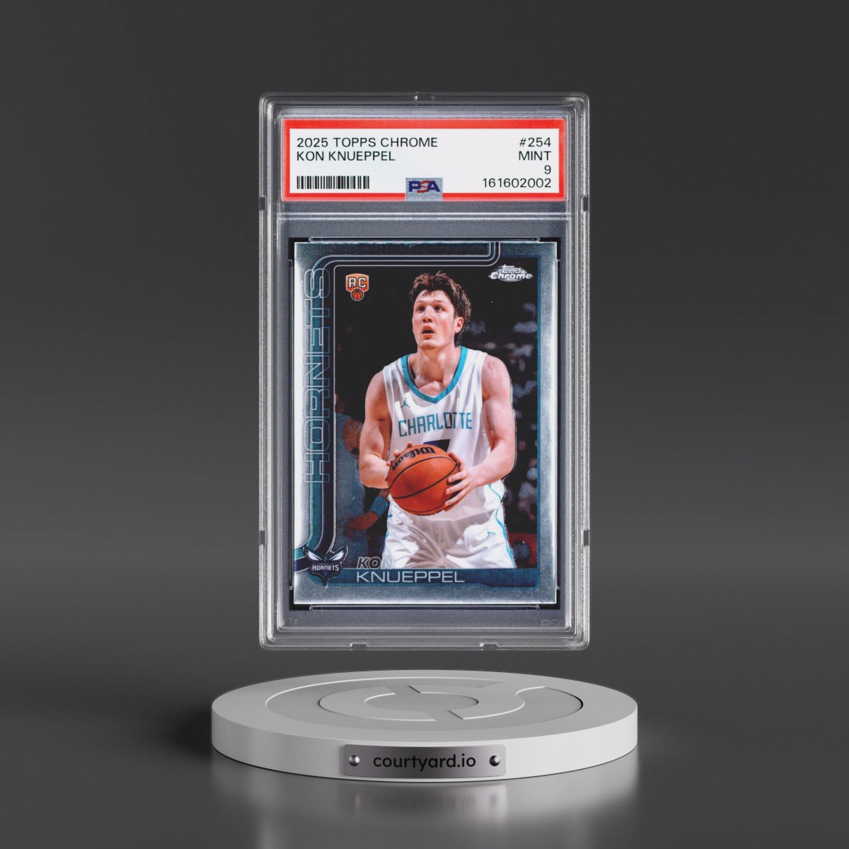 2025 Topps Chrome #254 Kon Knueppel (PSA 9 MINT)