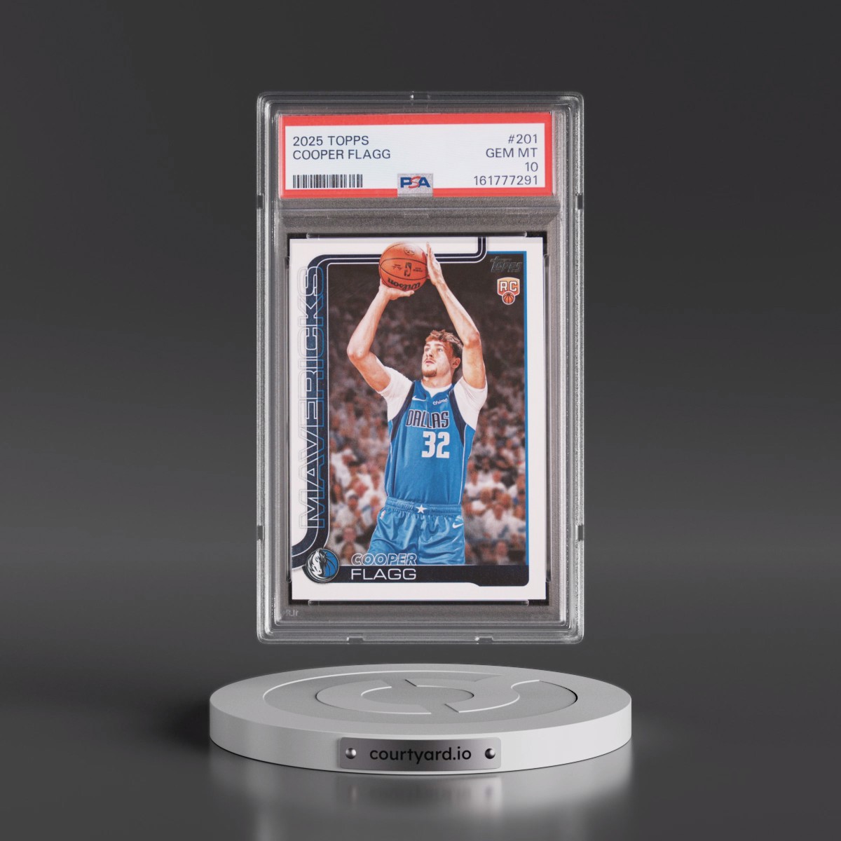 2025 Topps #201 Cooper Flagg (PSA 10 GEM MINT)