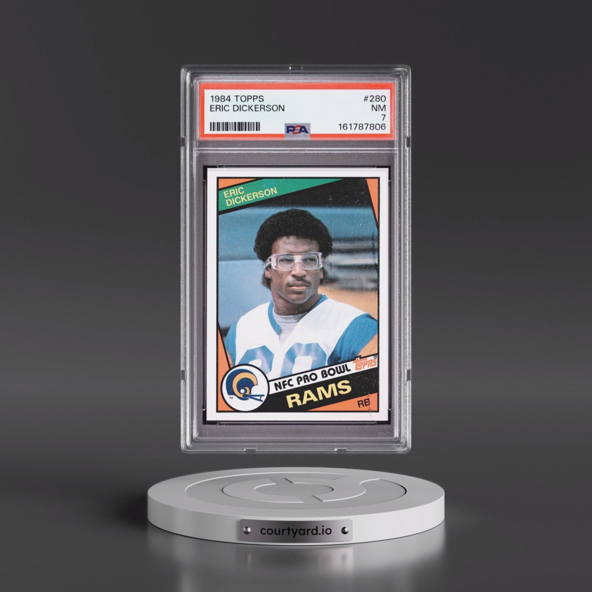 1984 Topps #280 Eric Dickerson (PSA 7 NM)
