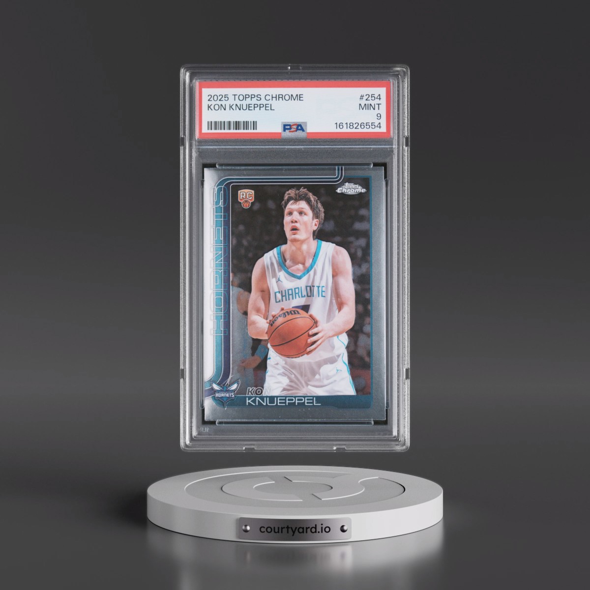 2025 Topps Chrome #254 Kon Knueppel (PSA 9 MINT)