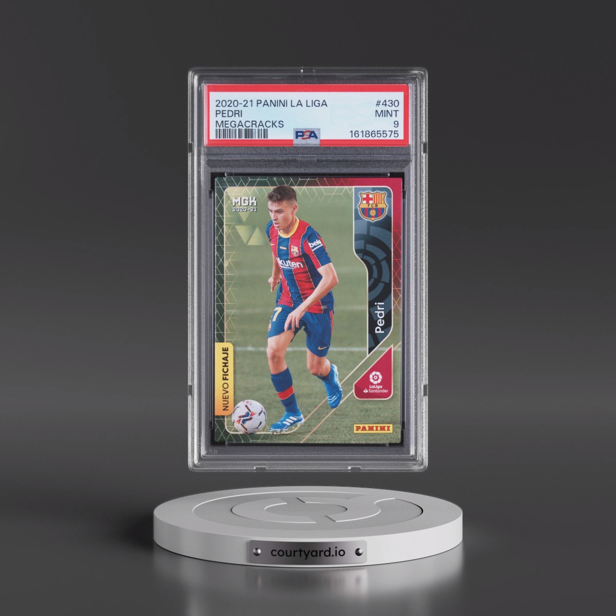 2020 Panini La Liga Megacracks #430 Pedri (PSA 9 MINT)