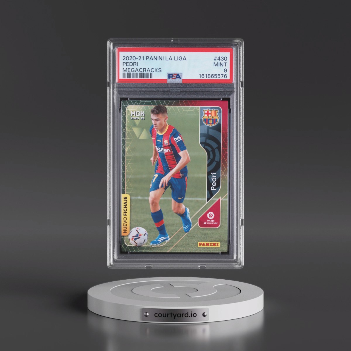 2020 Panini La Liga Megacracks #430 Pedri (PSA 9 MINT)