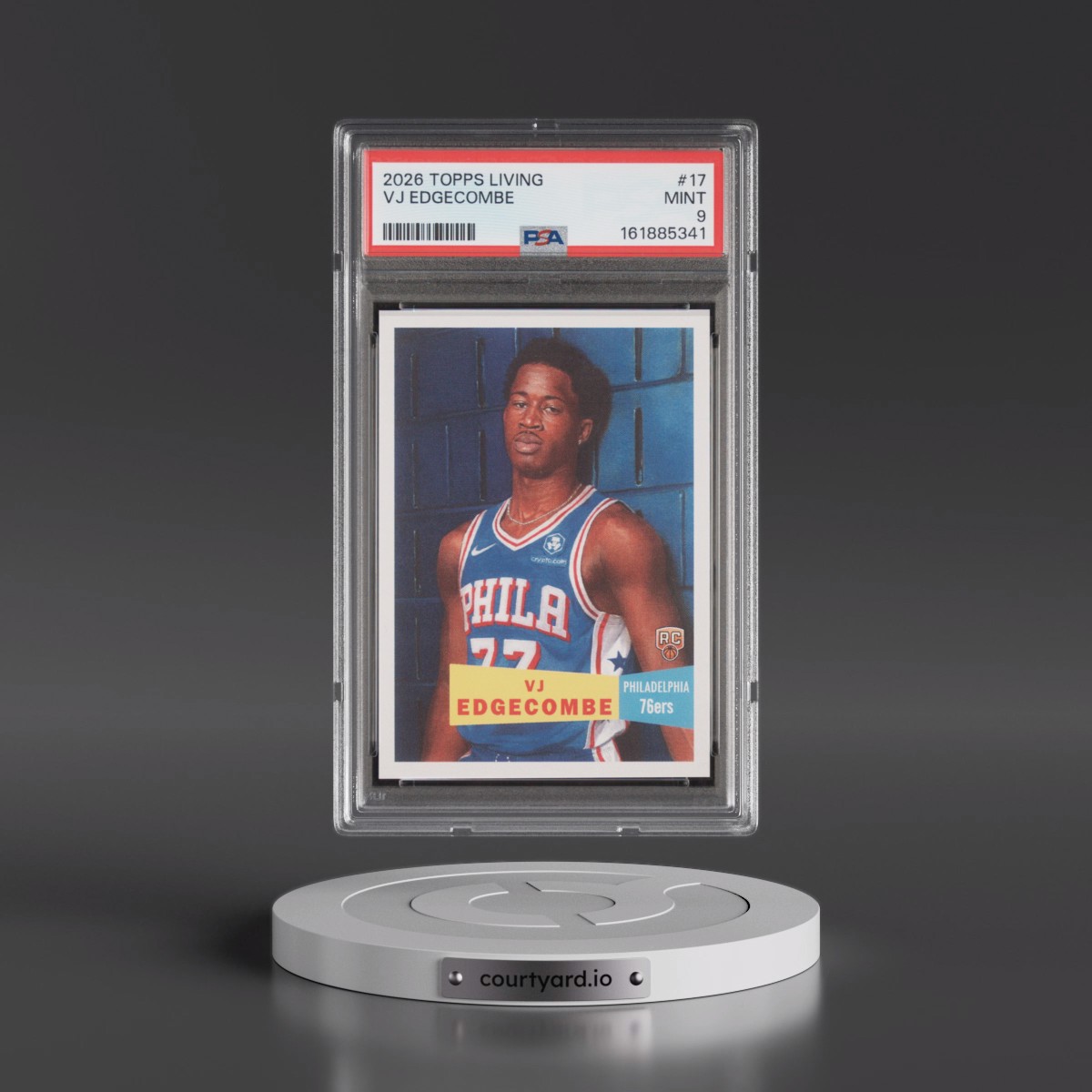 2026 Topps Living VJ Edgecombe #17 PSA 9