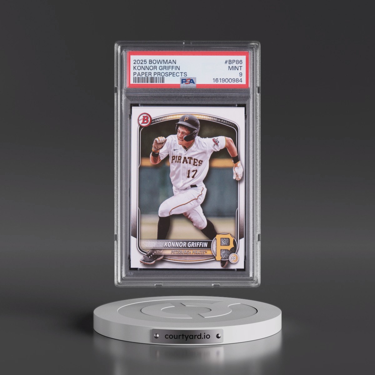 2025 Bowman Paper Prospects Konnor Griffin #BP86 PSA 9