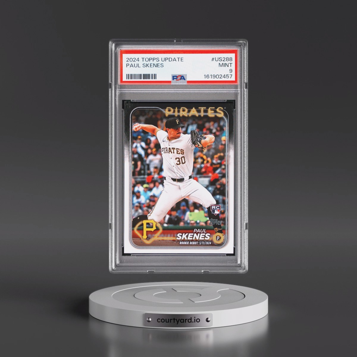 2024 Topps Update Paul Skenes #US288 PSA 9
