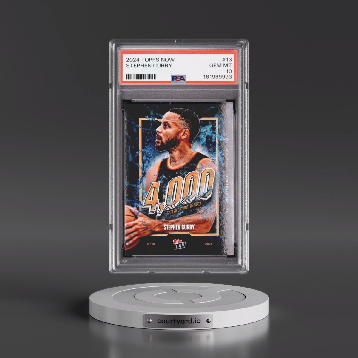 2024 Topps Now #13 Stephen Curry (PSA 10 GEM MINT)