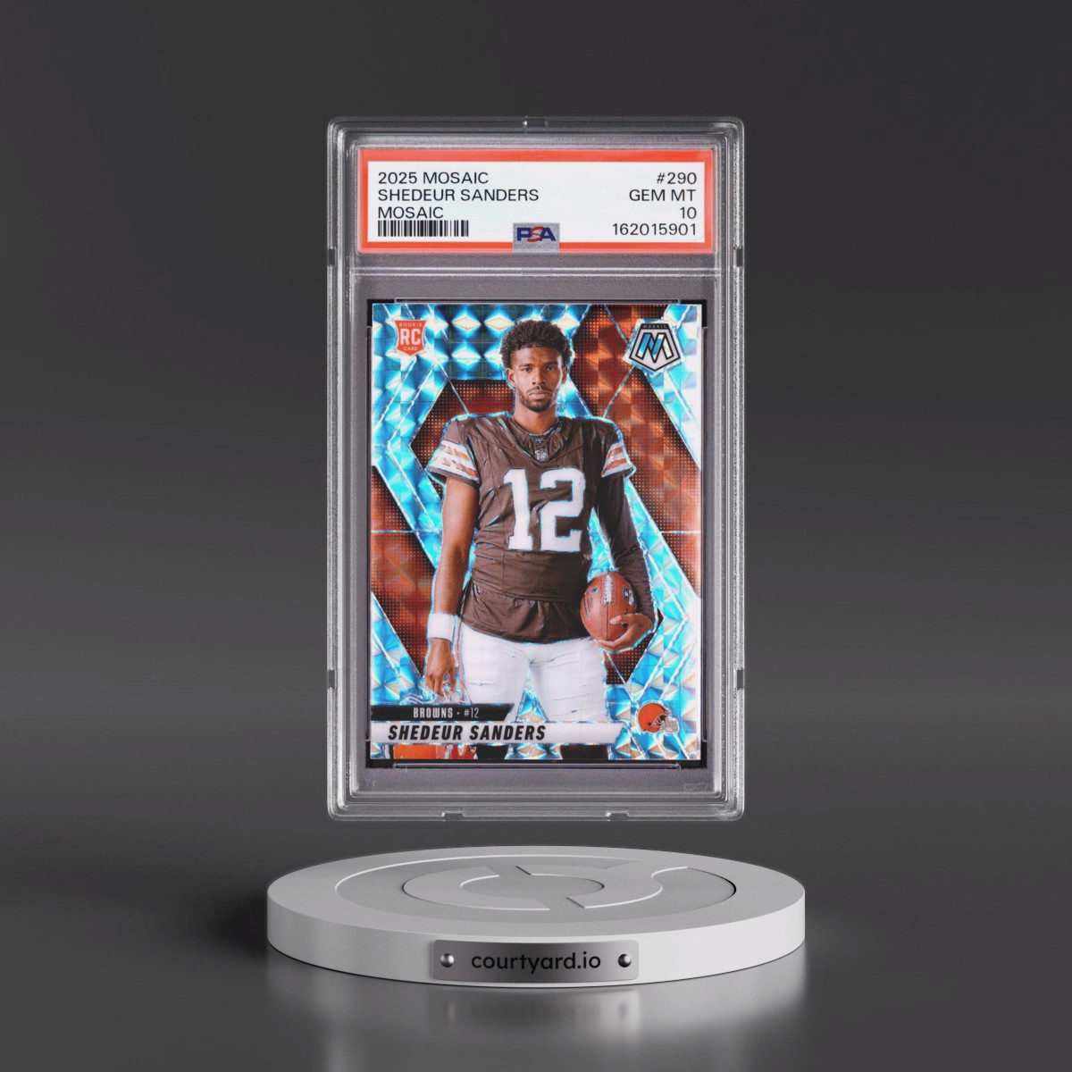 2025 Panini Mosaic #290 Shedeur Sanders - Mosaic (PSA 10 GEM MINT)