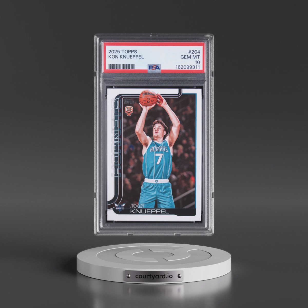 2025 Topps #204 Kon Knueppel (PSA 10 GEM MINT)