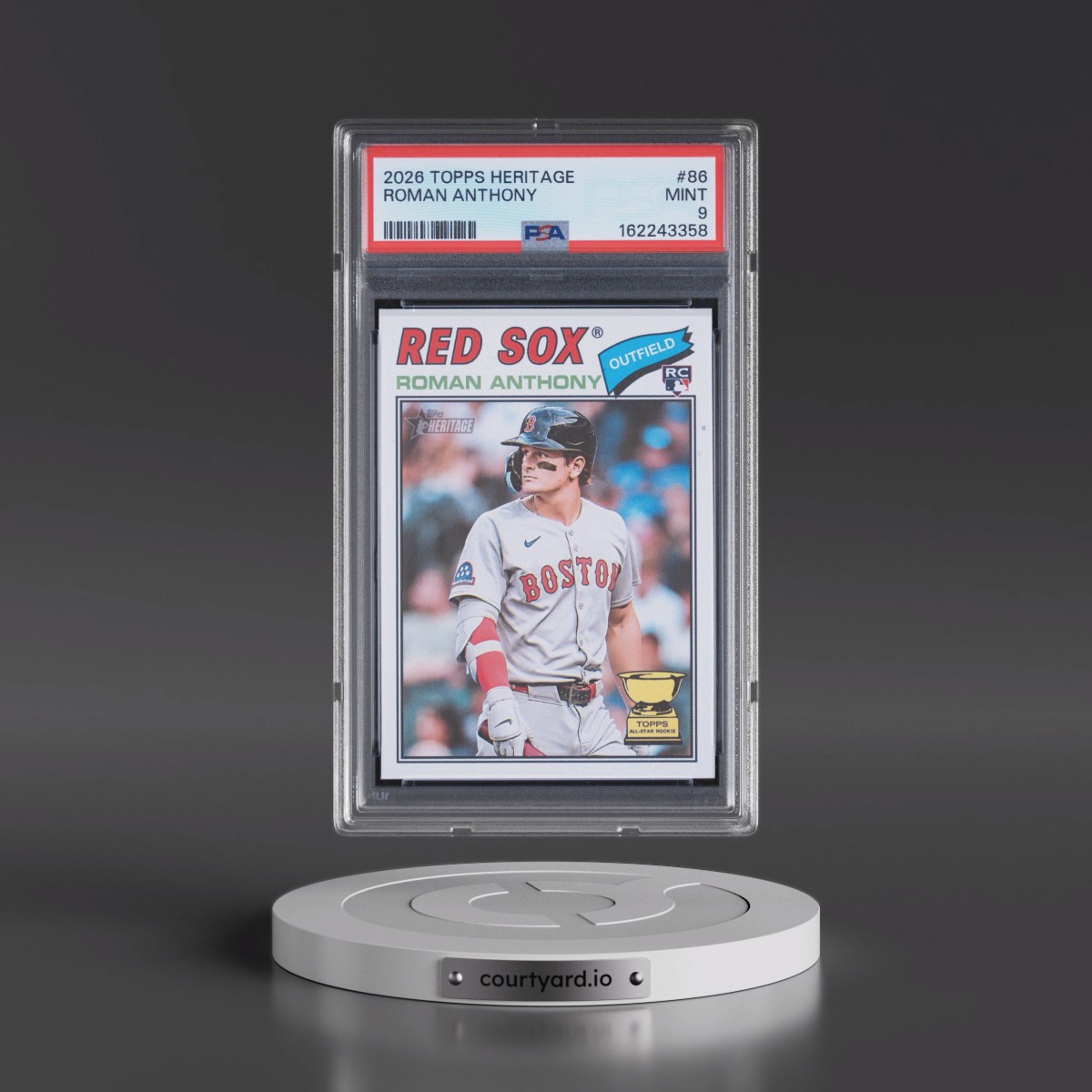 2026 Topps Heritage #86 Roman Anthony (PSA 9 MINT)