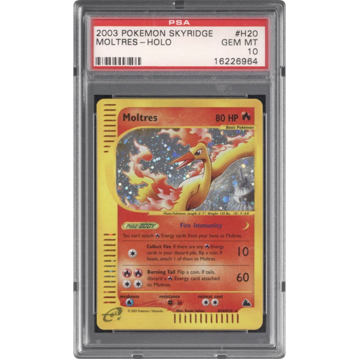 Moltres card artwork