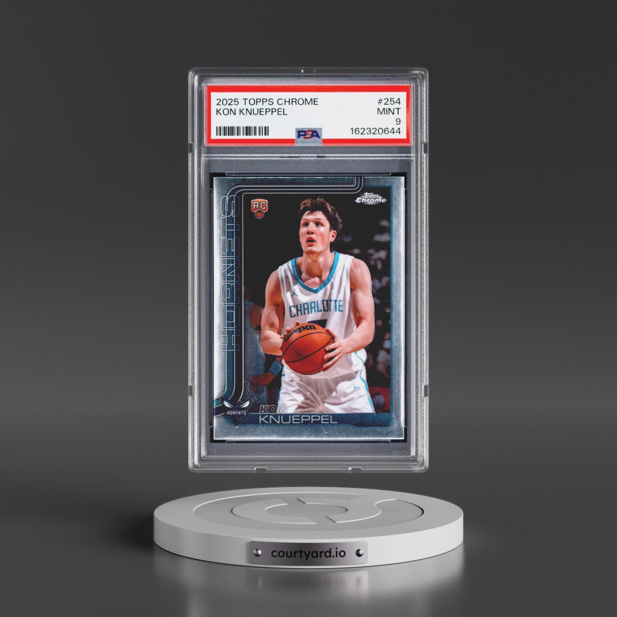2025 Topps Chrome #254 Kon Knueppel (PSA 9 MINT)