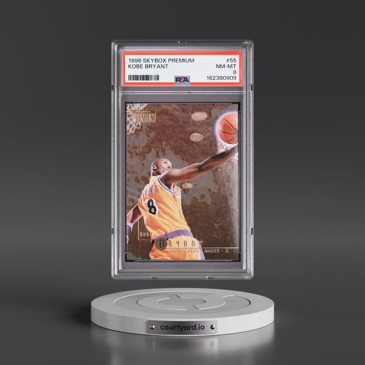 1996 Skybox Premium #55 Kobe Bryant (PSA 8 NM-MT)