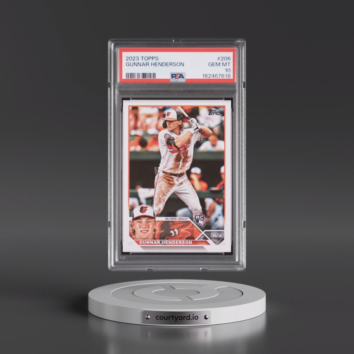 2023 Topps #206 Gunnar Henderson (PSA 10 GEM MINT)