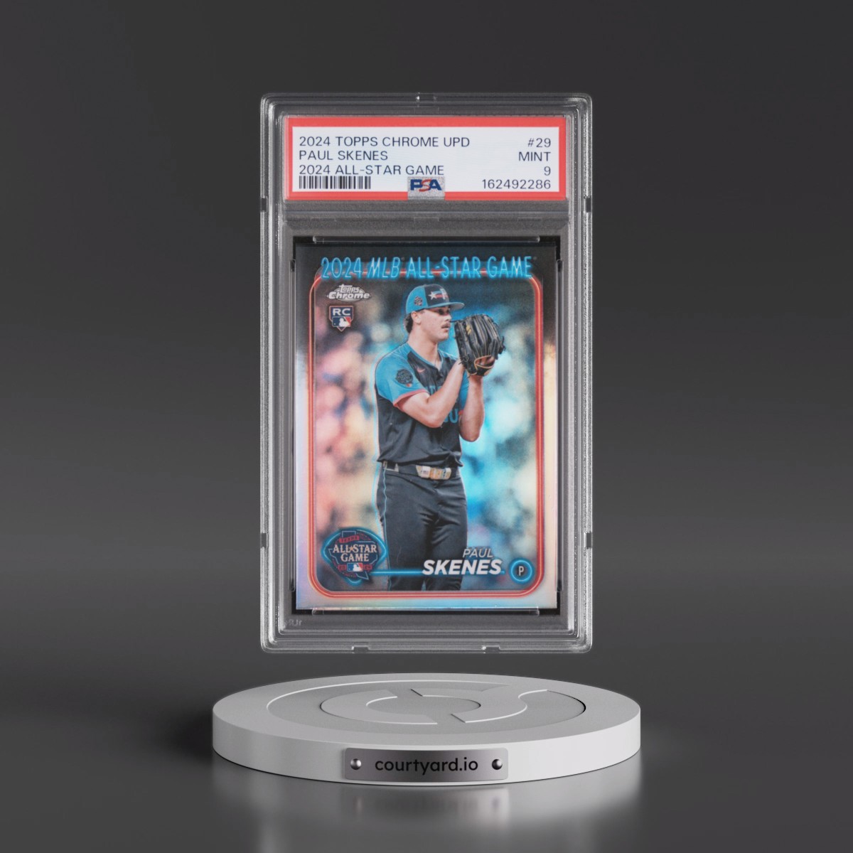 2024 Topps Chrome Update 2024 All-Star Game Chrome #29 Paul Skenes (PSA 9 MINT)