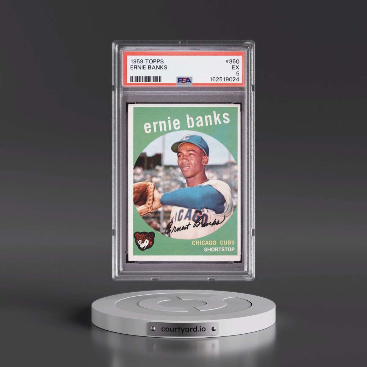 1959 Topps Ernie Banks #350 PSA 5