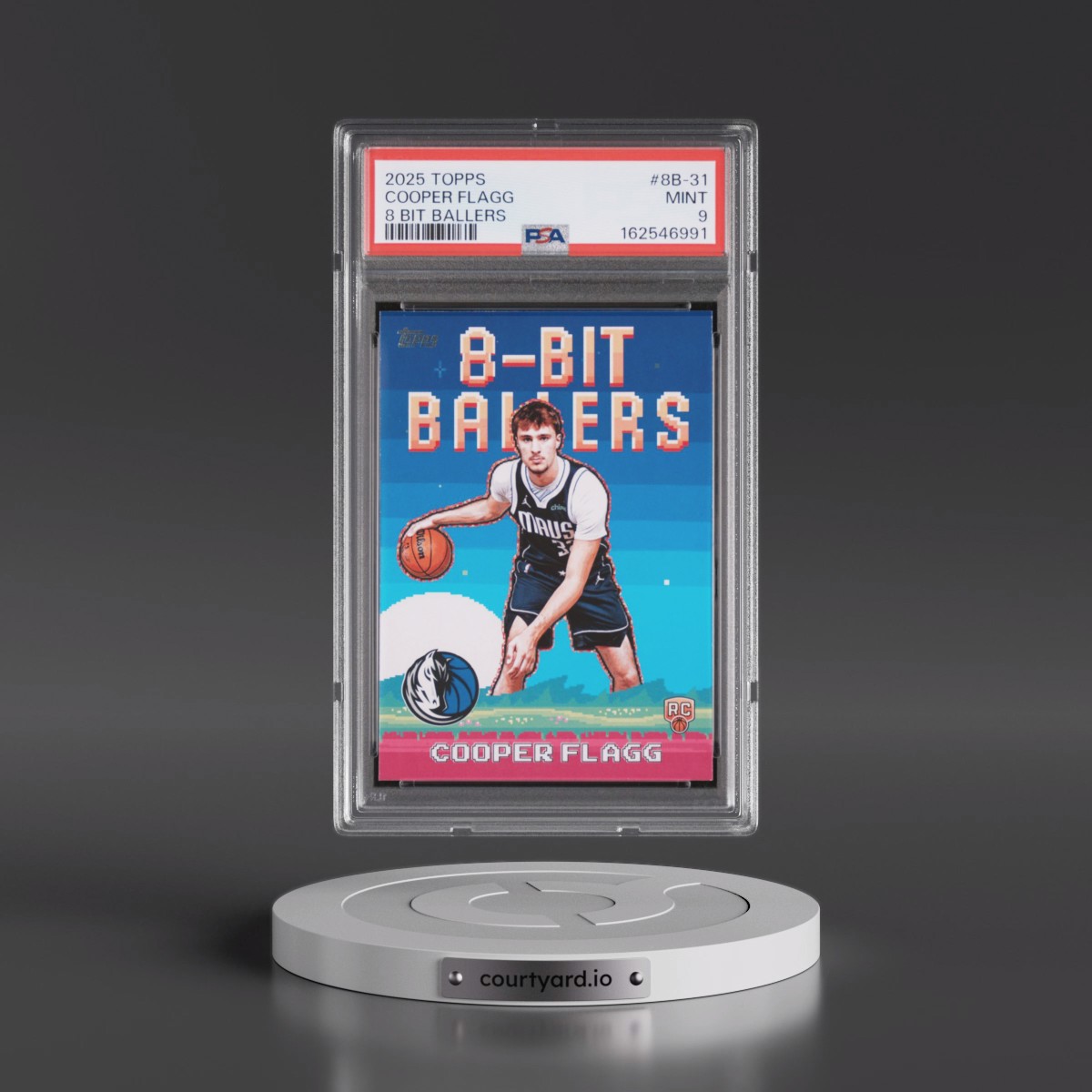2025 Topps 8 Bit Ballers #8B-31 Cooper Flagg (PSA 9 MINT)