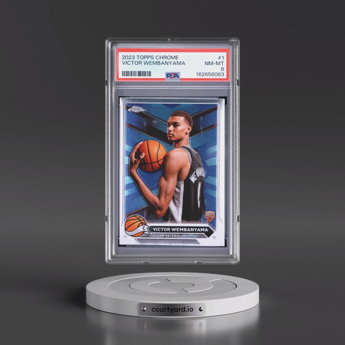 2023 Topps Chrome #1 Victor Wembanyama (PSA 8 NM-MT)