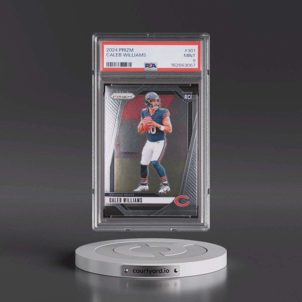 2024 Panini Prizm Caleb Williams #301 PSA 9
