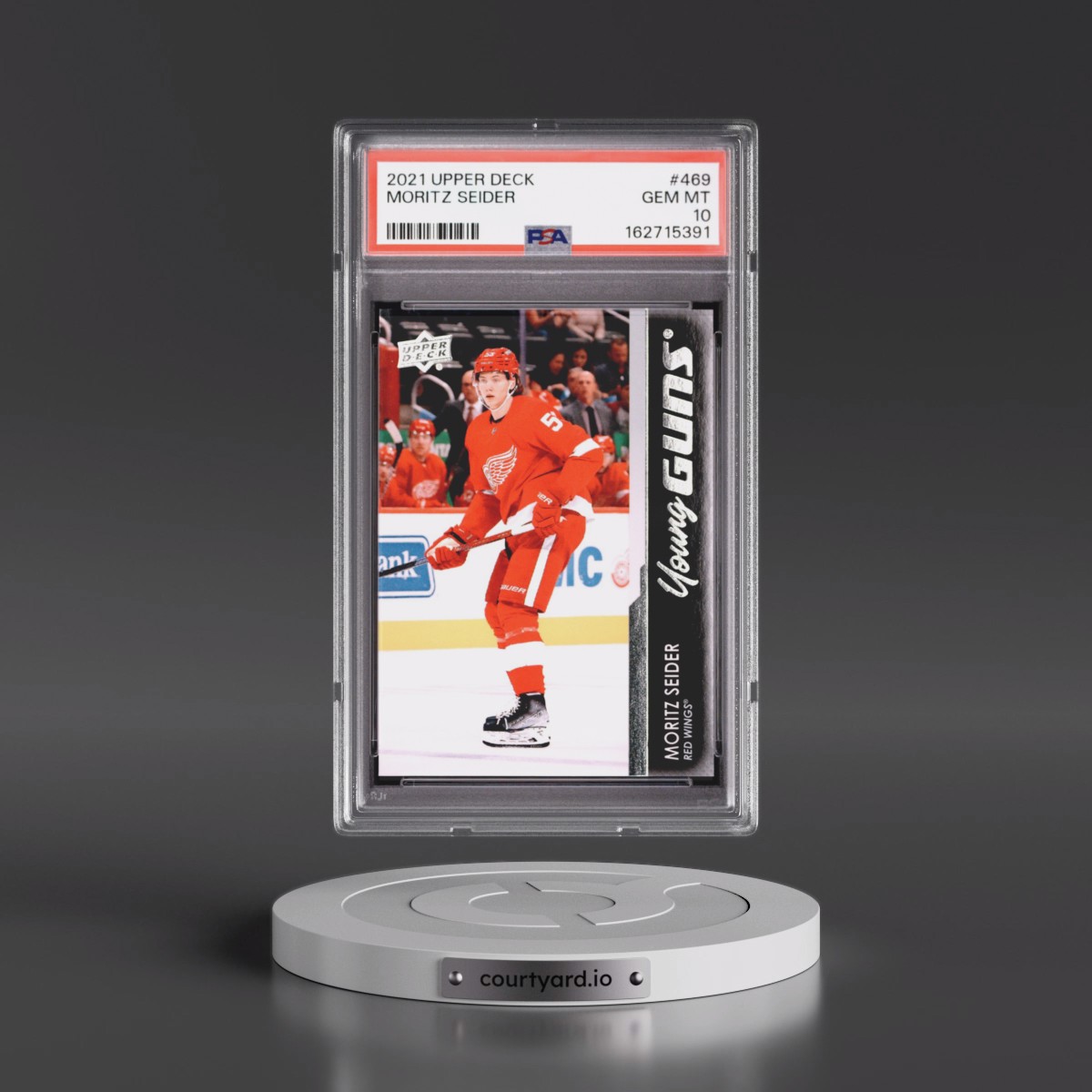 2021 Upper Deck Moritz Seider #469 PSA 10