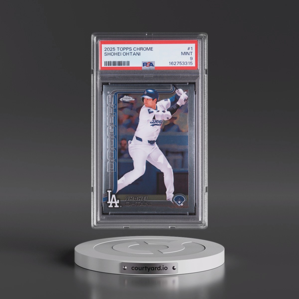 2025 Topps Chrome Shohei Ohtani #1 PSA 9
