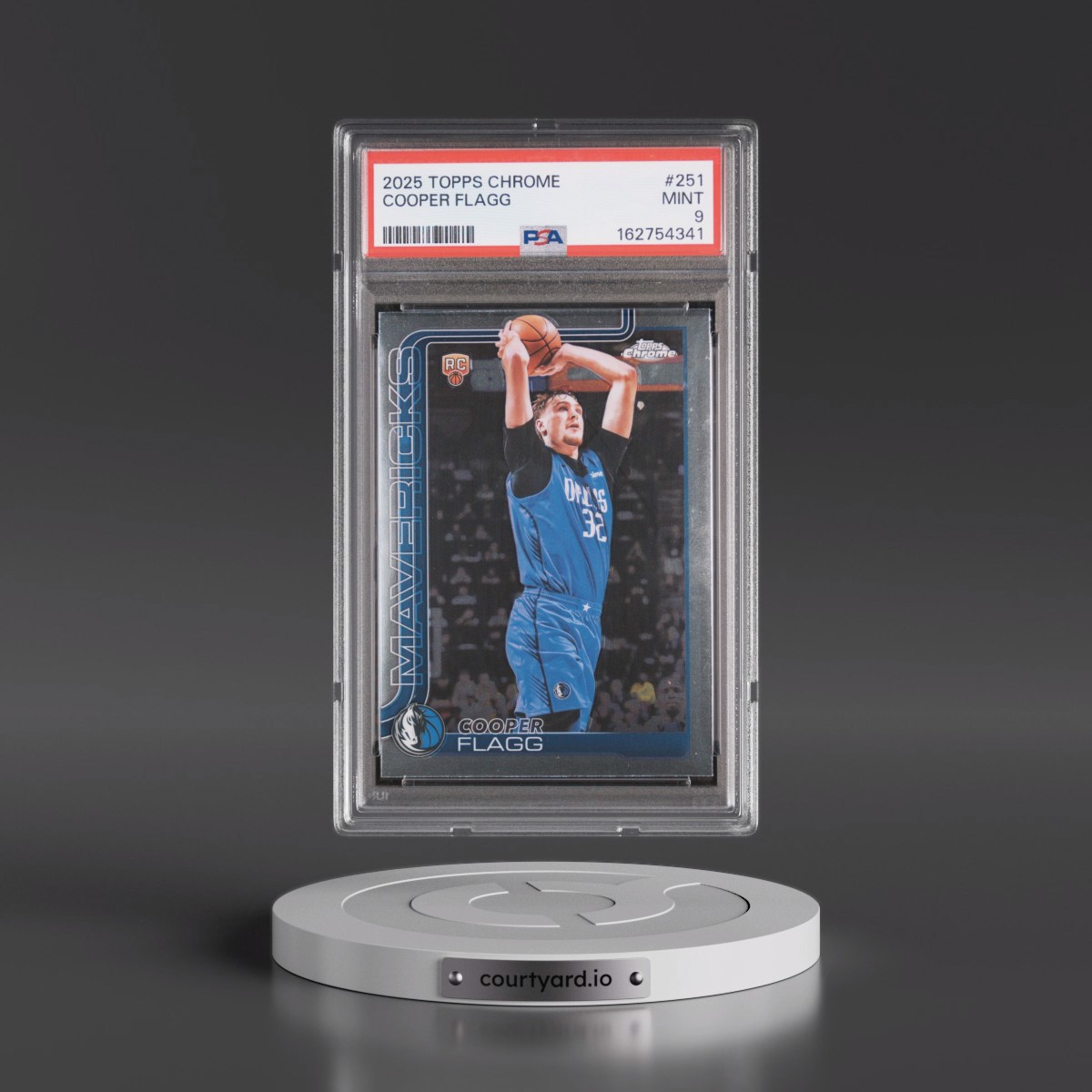 2025 Topps Chrome #251 Cooper Flagg (PSA 9 MINT)