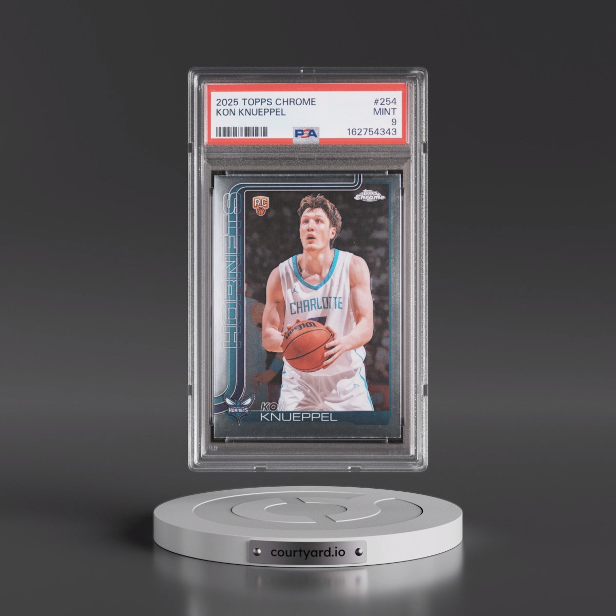 2025 Topps Chrome #254 Kon Knueppel (PSA 9 MINT)