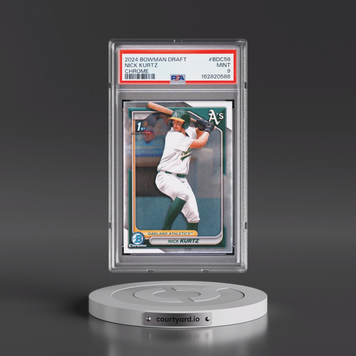 2024 Bowman Draft Nick Kurtz - Chrome #BDC56 PSA 9