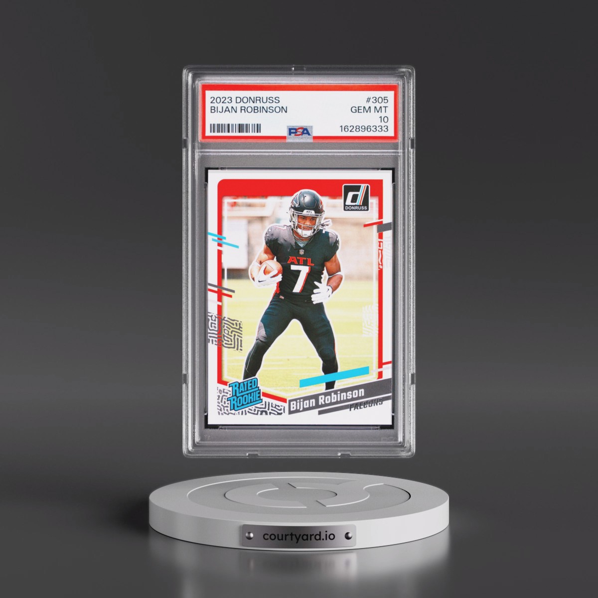 2023 Panini Donruss Bijan Robinson #305 PSA 10