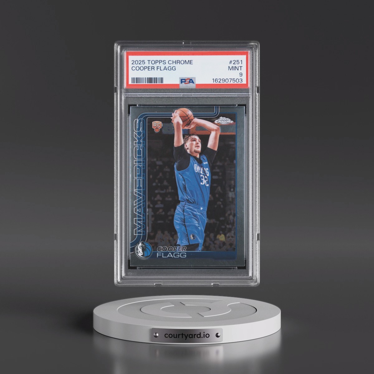 2025 Topps Chrome #251 Cooper Flagg (PSA 9 MINT)
