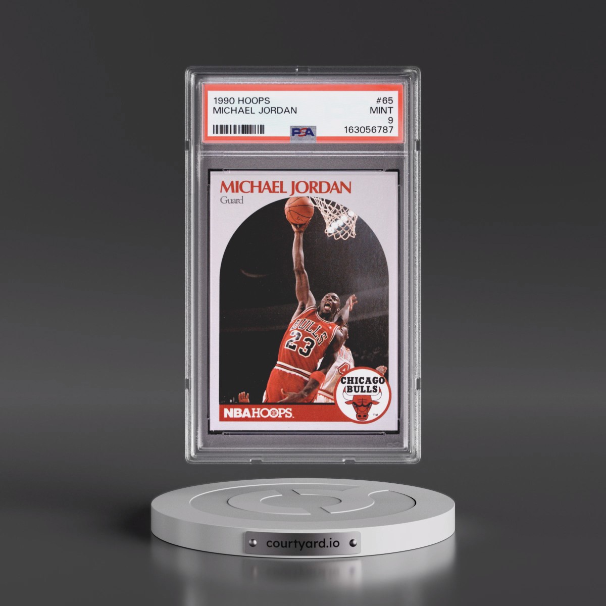 1990 Hoops Michael Jordan #65 PSA 9