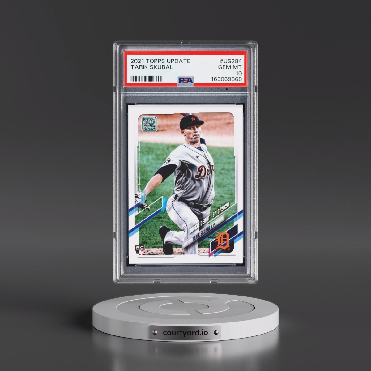 2021 Topps Update Tarik Skubal #US284 PSA 10
