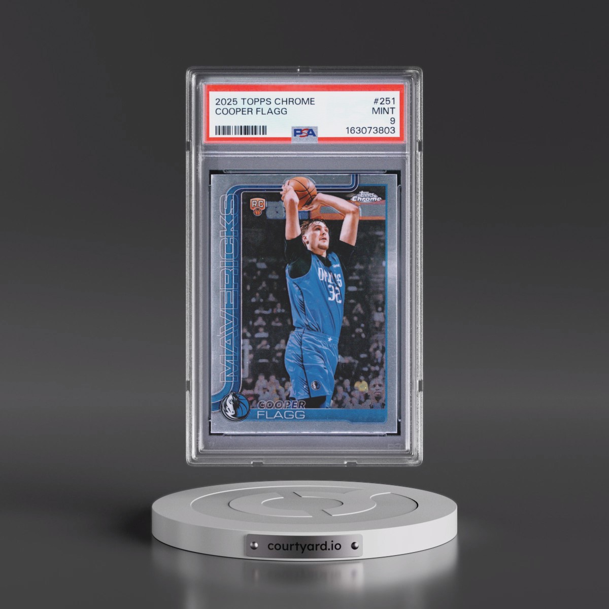 2025 Topps Chrome #251 Cooper Flagg (PSA 9 MINT)