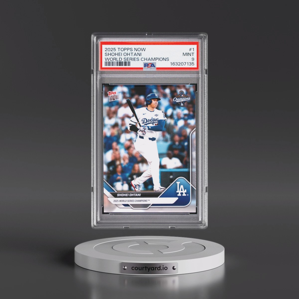 2025 Topps Now los Angeles Dodgers World Series Champions #1 Shohei Ohtani (PSA 9 MINT)