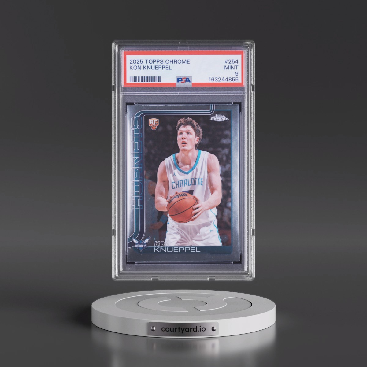 2025 Topps Chrome #254 Kon Knueppel (PSA 9 MINT)