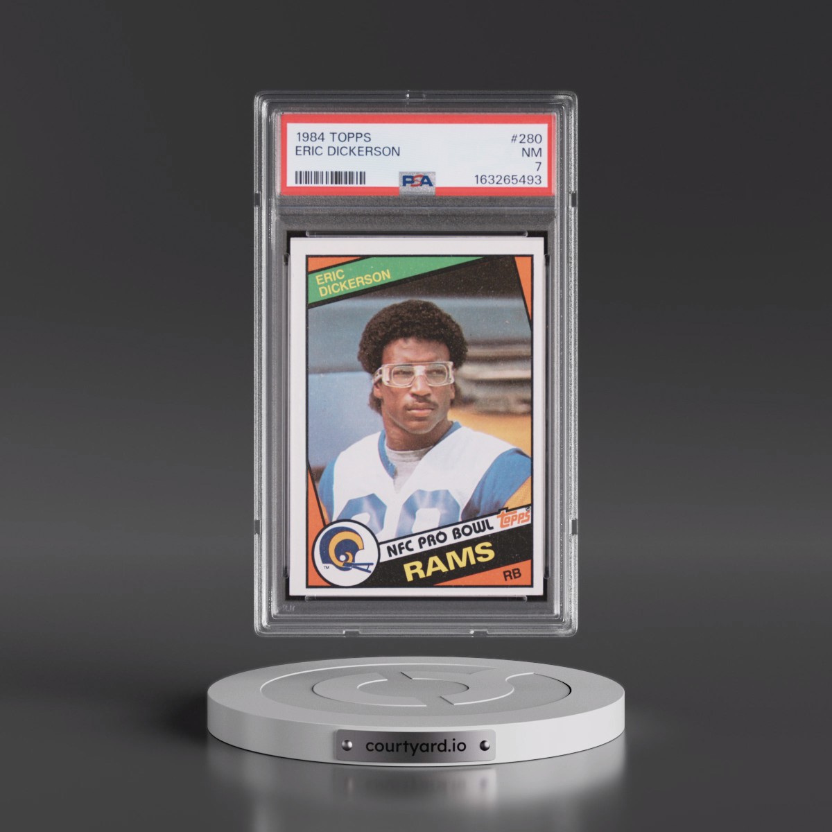1984 Topps #280 Eric Dickerson (PSA 7 NM)