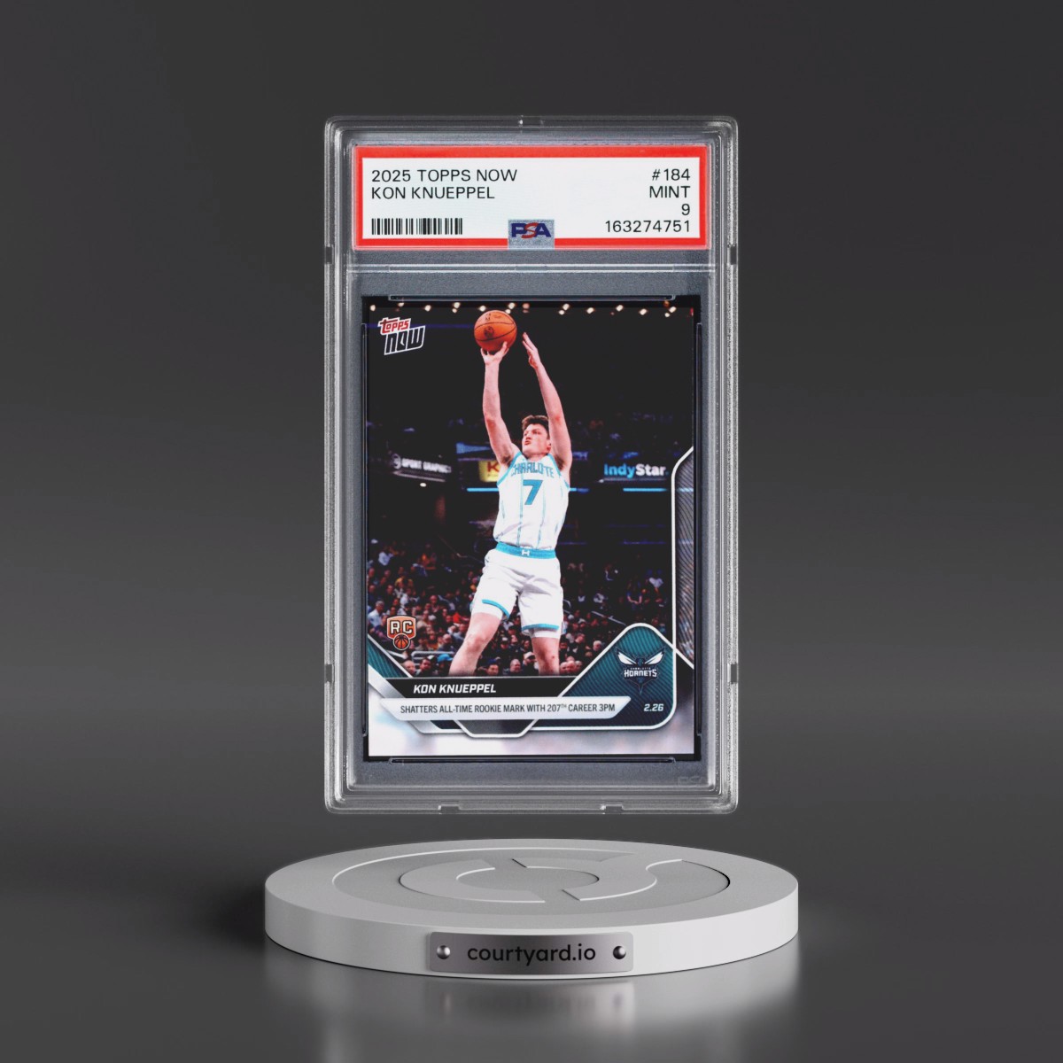 2025 Topps Now #184 Kon Knueppel (PSA 9 MINT)