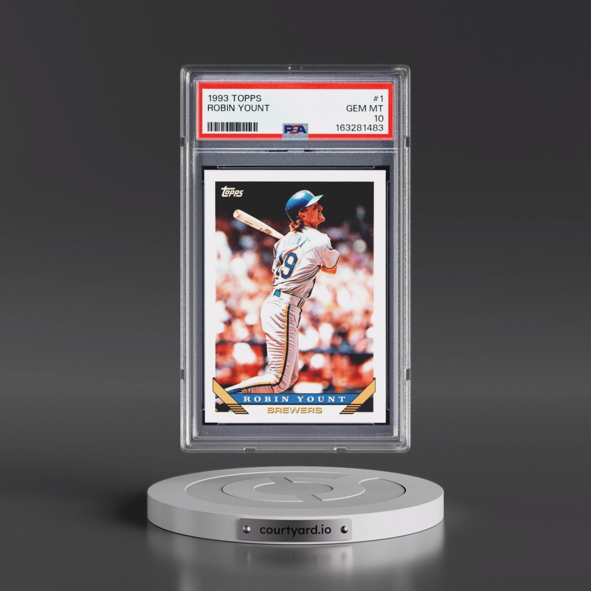 1993 Topps #1 Robin Yount (PSA 10 GEM MINT)